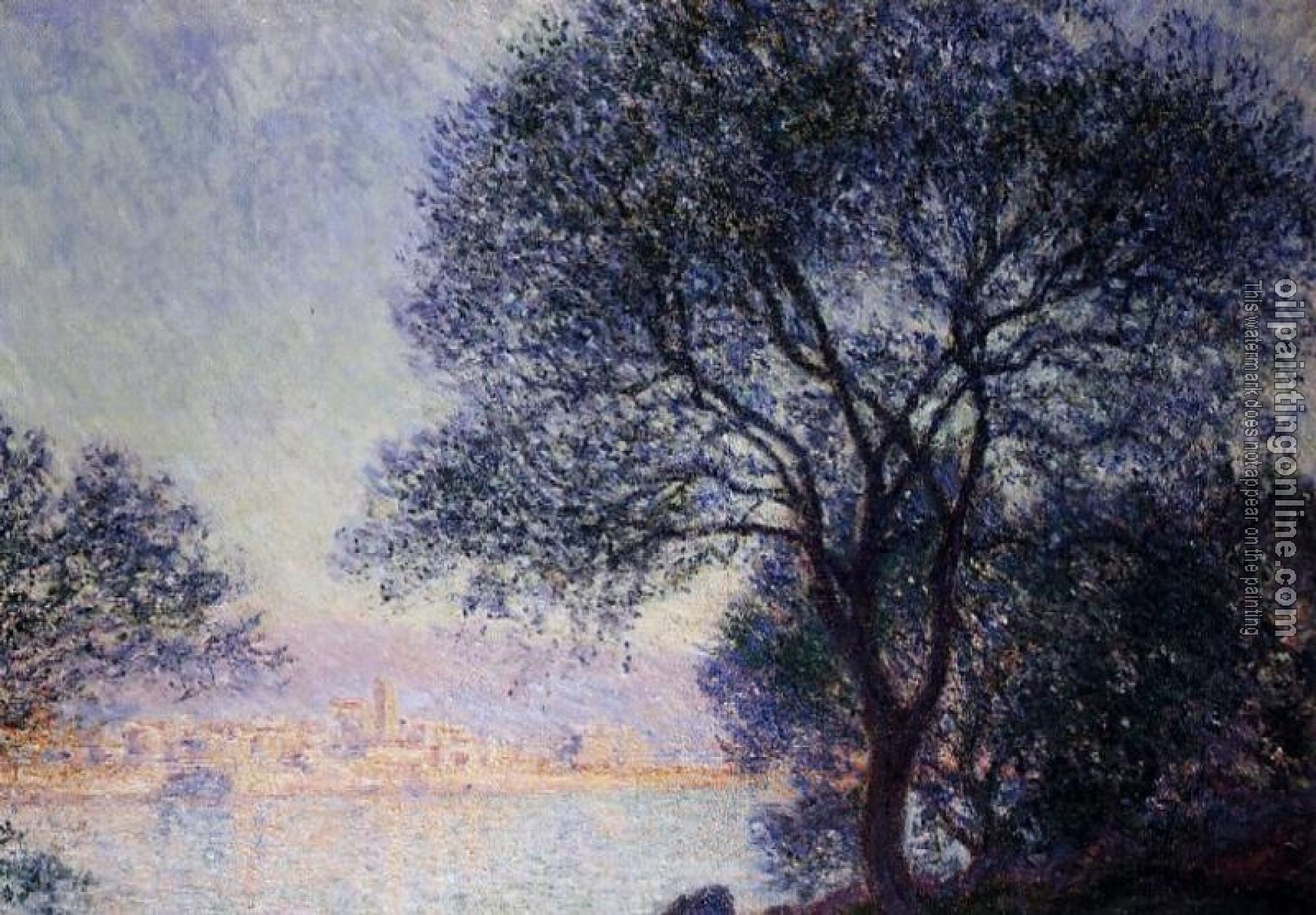 Monet, Claude Oscar - Antibes Seen from the Salis Gardens